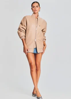 Hot Halle Leather Jacket Jackets