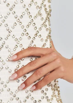 Store Harlowe Embellished Chiffon Dress RETROFÊTE