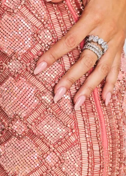 Outlet Heather Sequin Chainmail Dress Guest Of