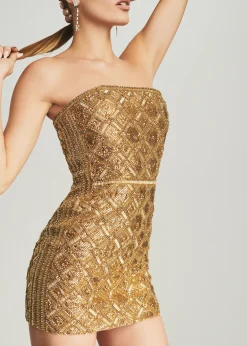 New Heather Sequin Chainmail Dress RETROFÊTE