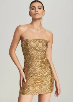 New Heather Sequin Chainmail Dress RETROFÊTE