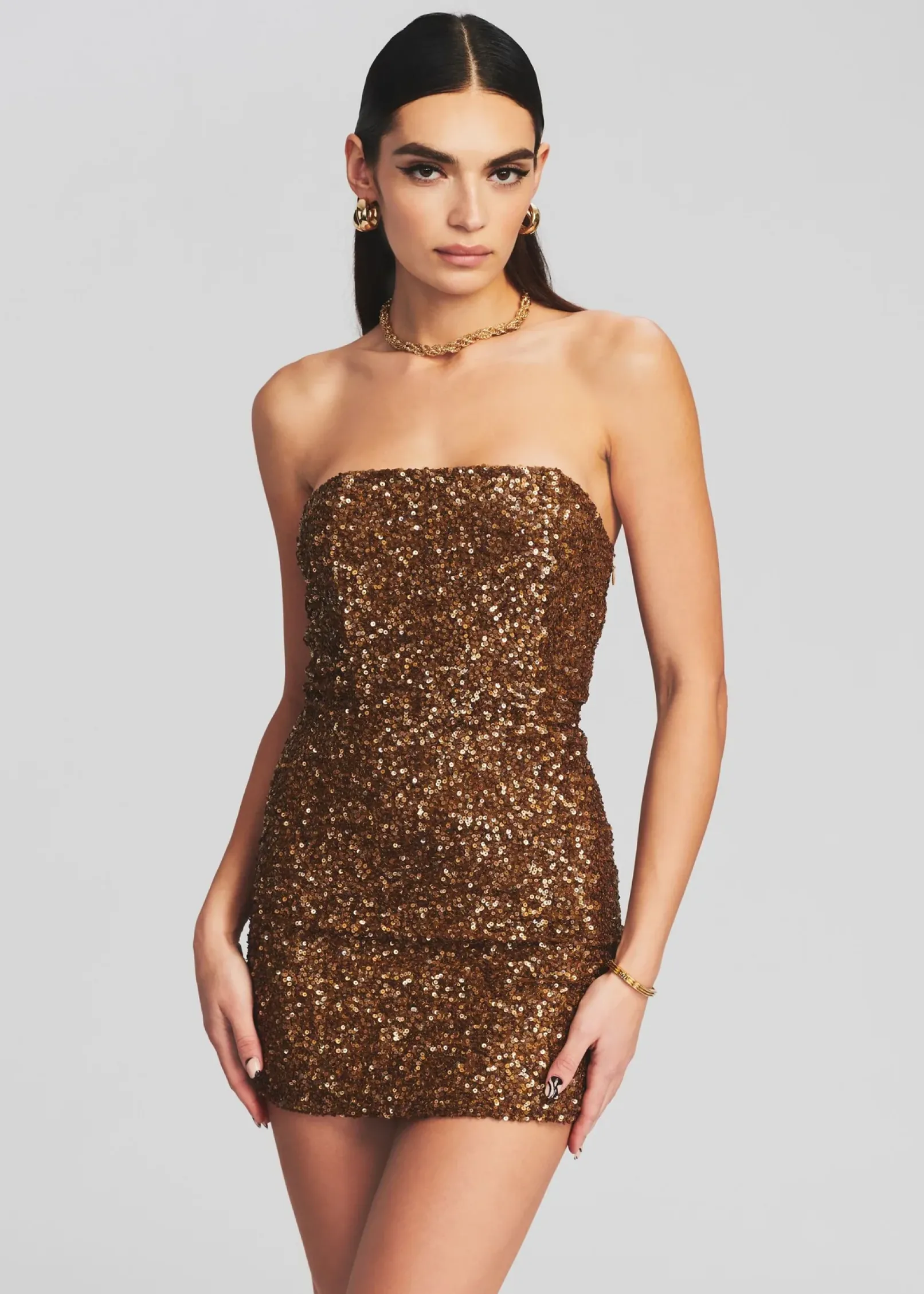 Cheap Heather Sequin Dress RETROFÊTE