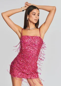 Flash Sale Heather Sequin Star Fringe Dress Honeymoon Looks