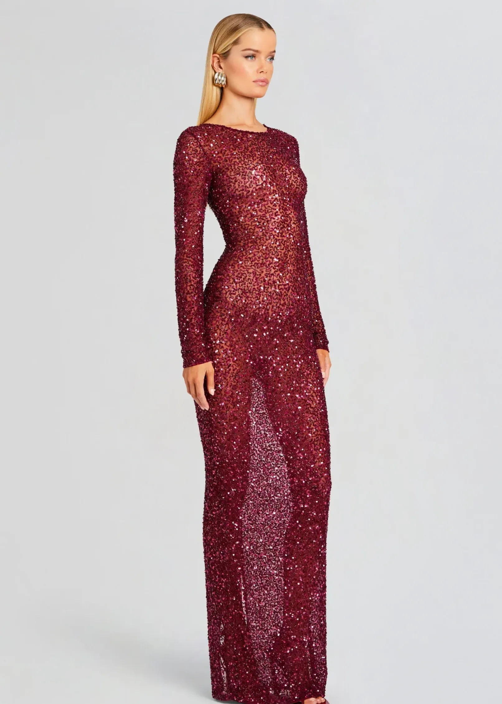 Online Heidi Sequin Dress Maxi