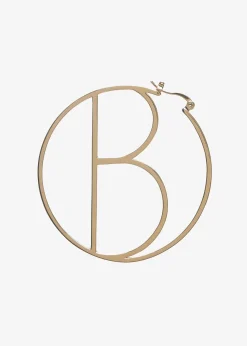 Store Hoop Letter Earring Honeymoon Looks