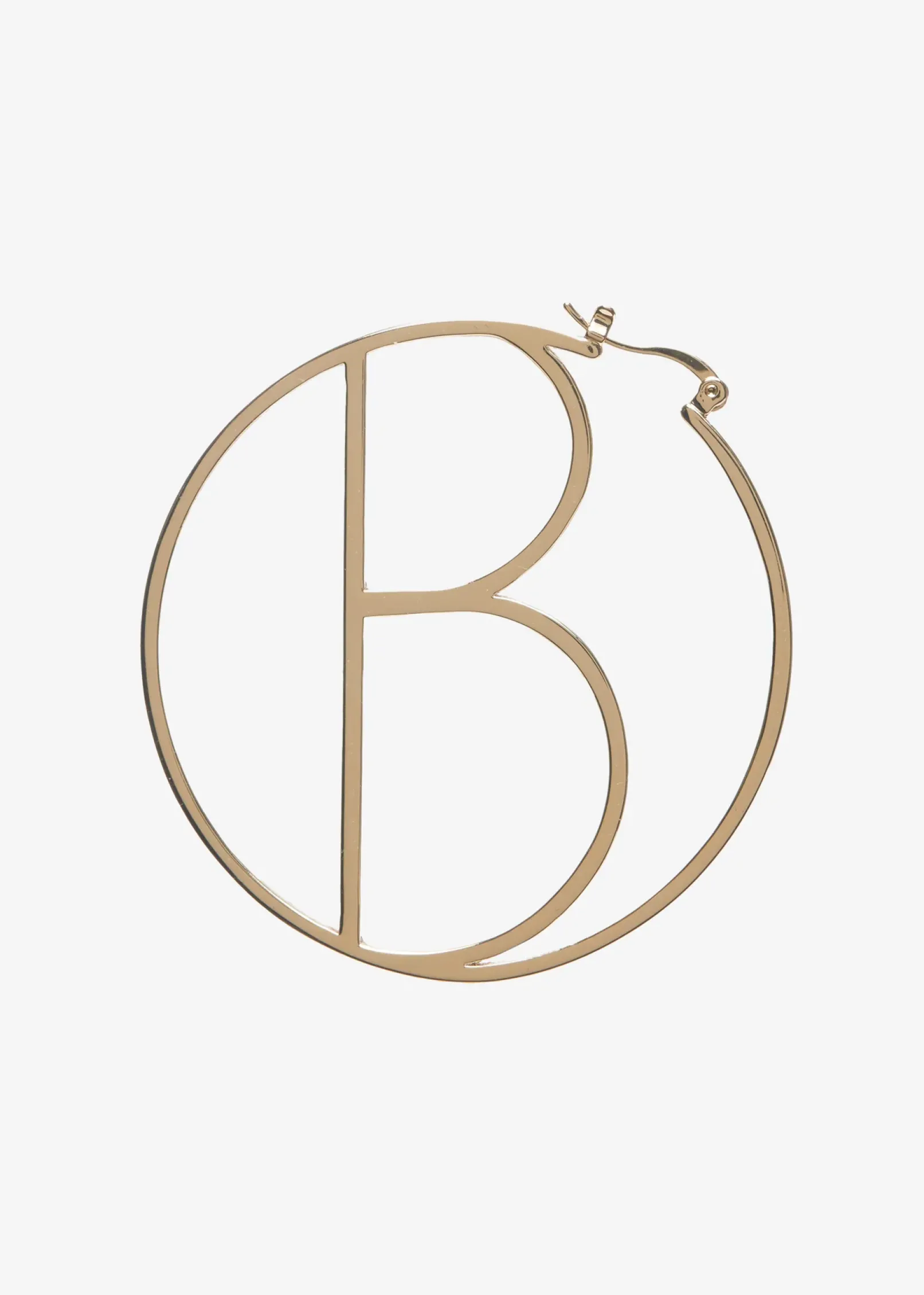 Store Hoop Letter Earring Honeymoon Looks