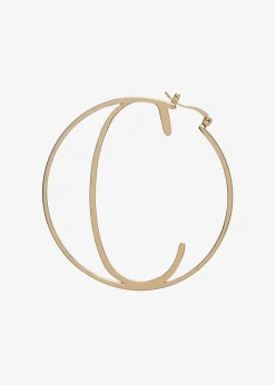 Store Hoop Letter Earring Honeymoon Looks