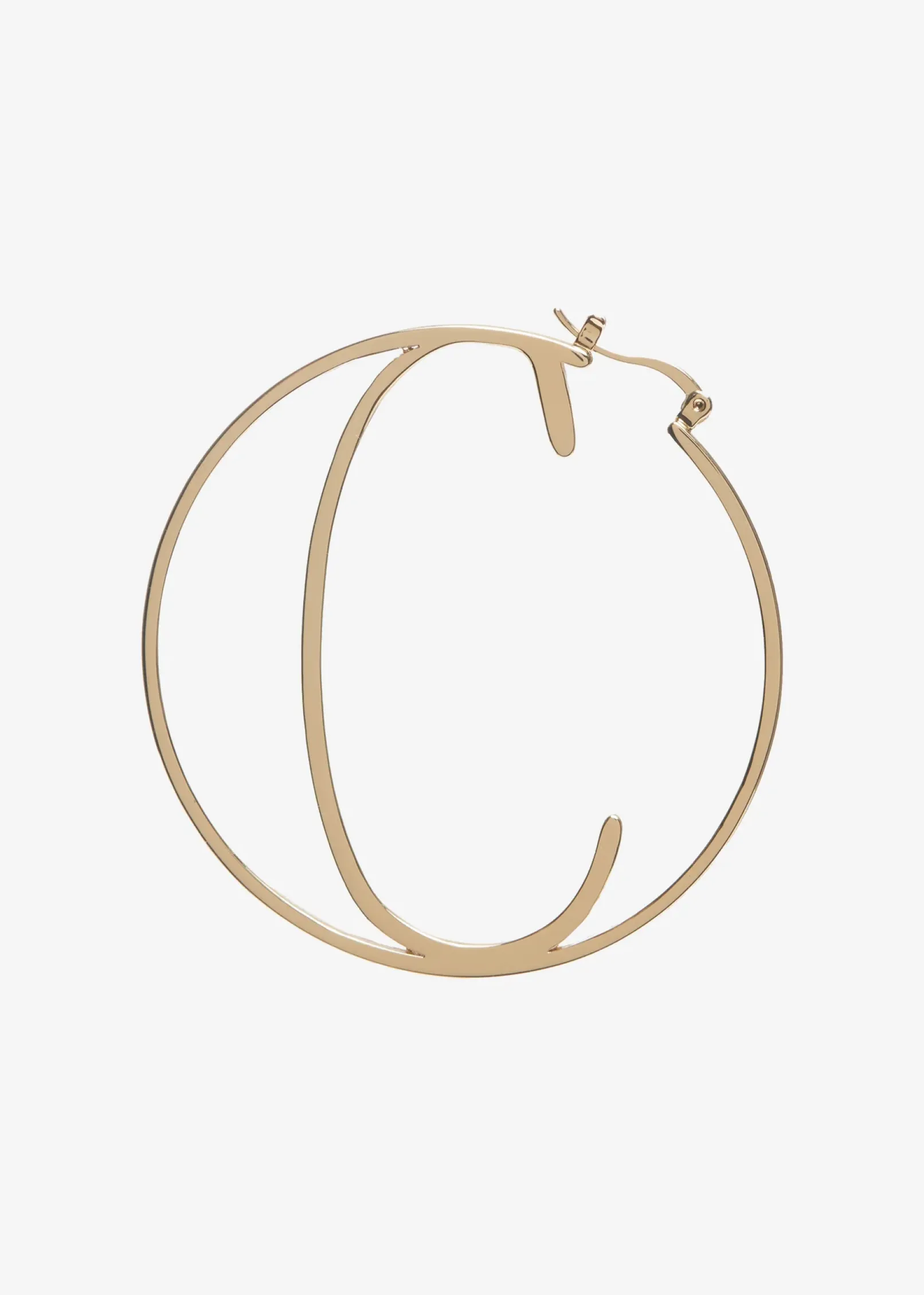 Store Hoop Letter Earring Honeymoon Looks