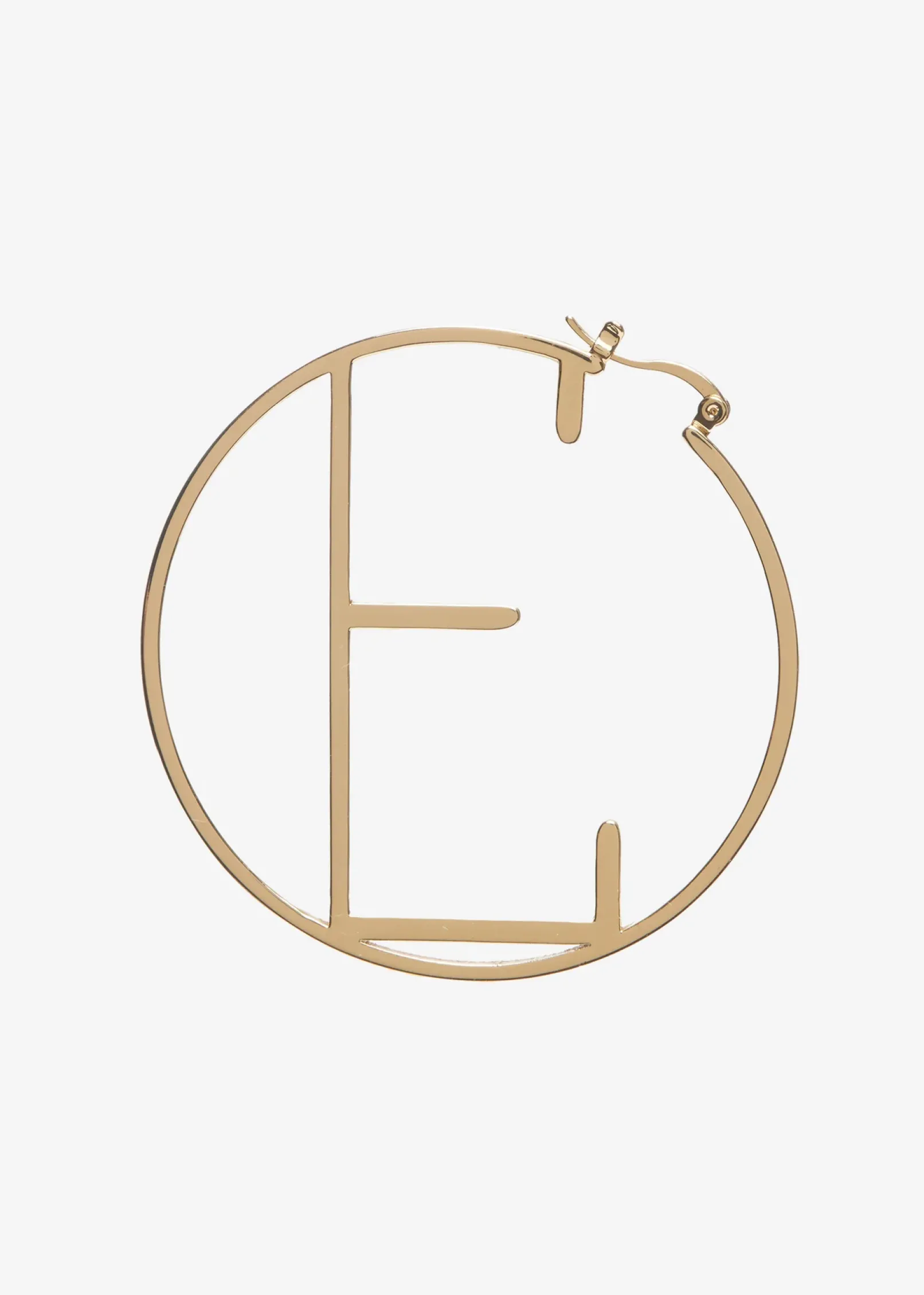Store Hoop Letter Earring Honeymoon Looks