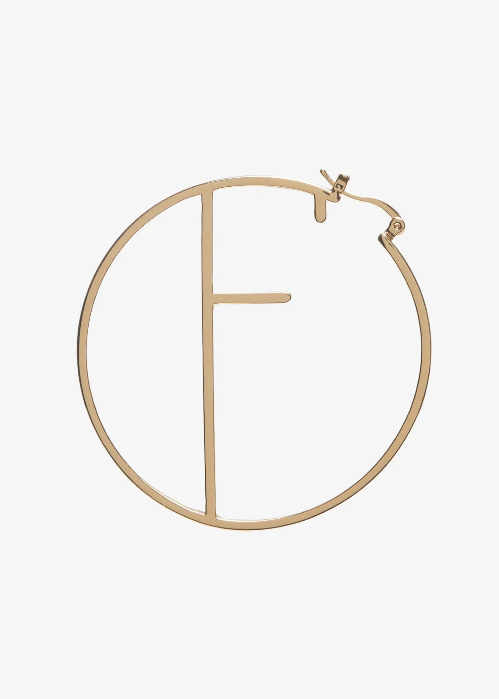 Store Hoop Letter Earring Honeymoon Looks