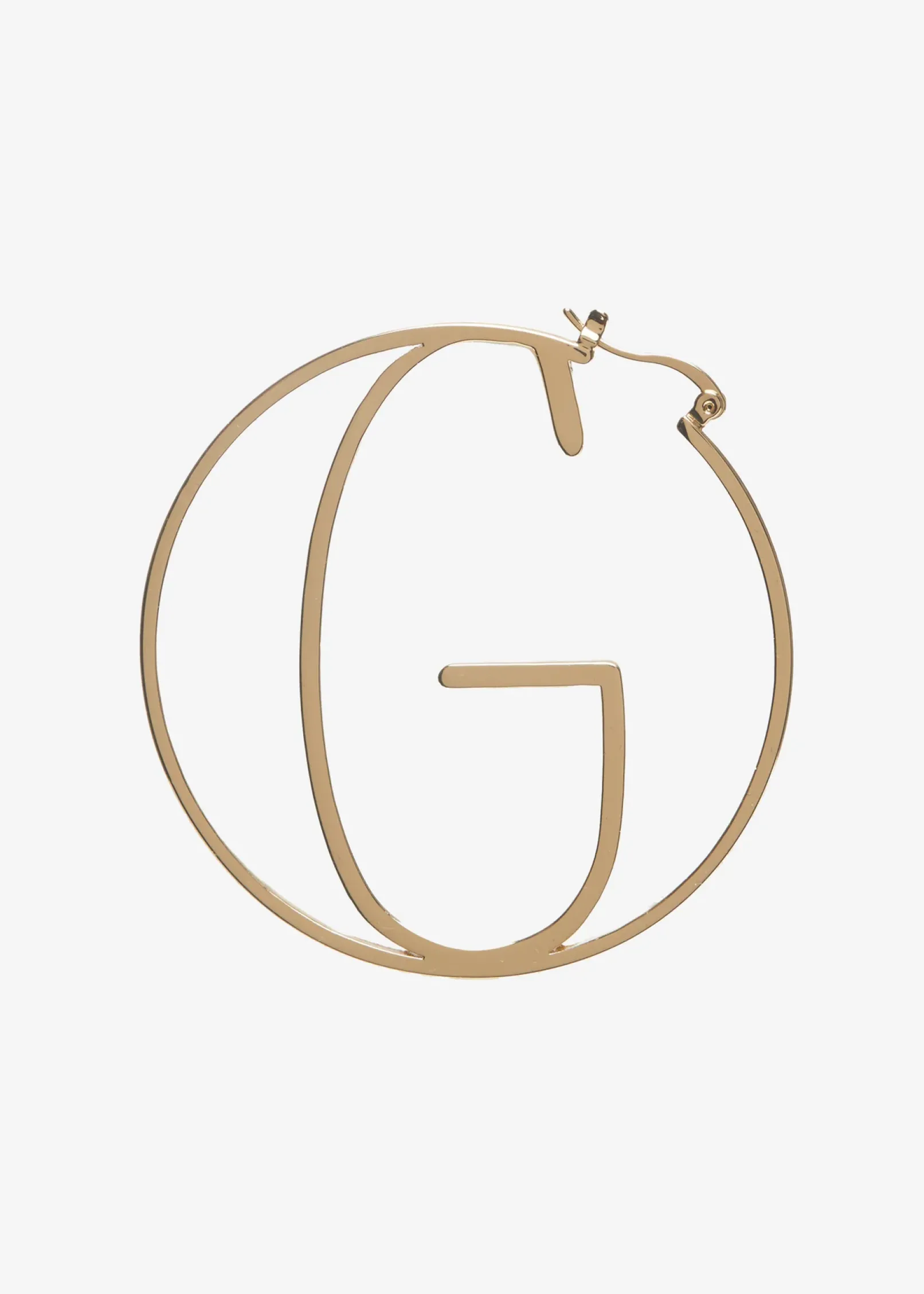 Store Hoop Letter Earring Honeymoon Looks