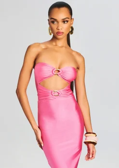 Flash Sale Ida Lycra Midi Dress Guest Of