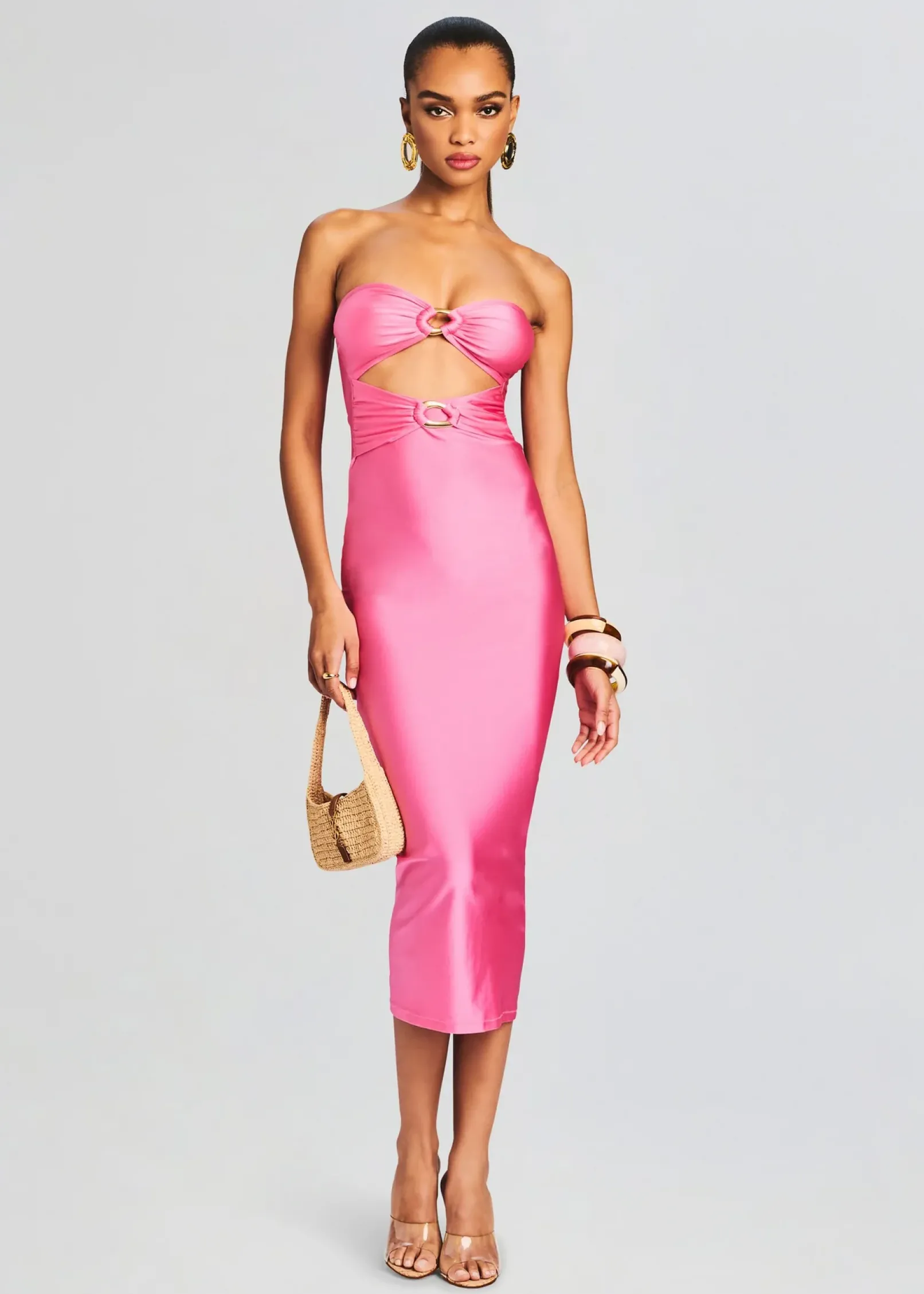 Flash Sale Ida Lycra Midi Dress Guest Of