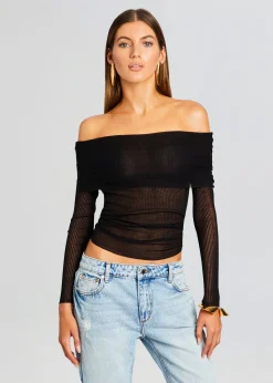 Online Idalia Top Sheer Bliss