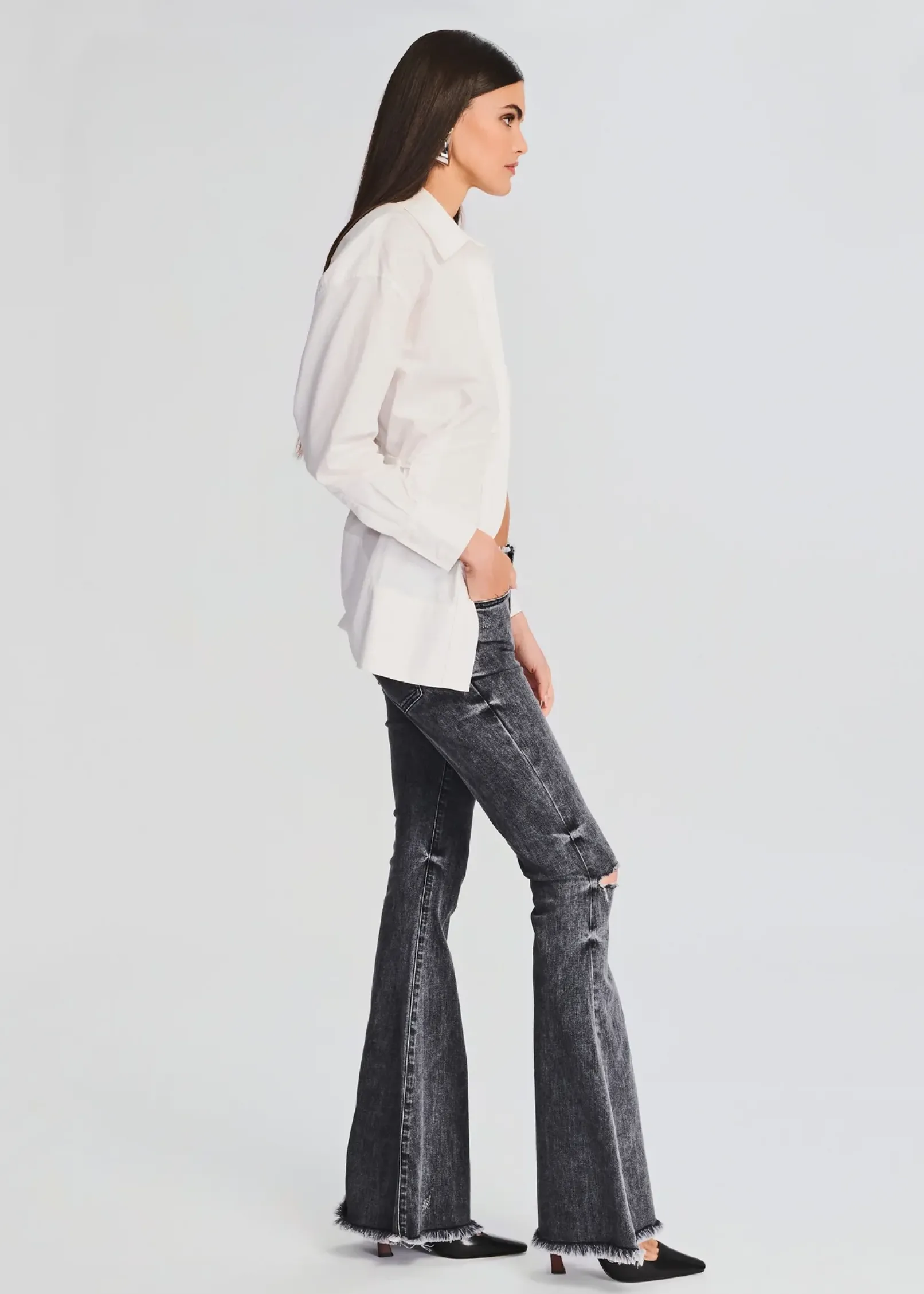 Sale Izzi Low-Rise Jean Bottoms