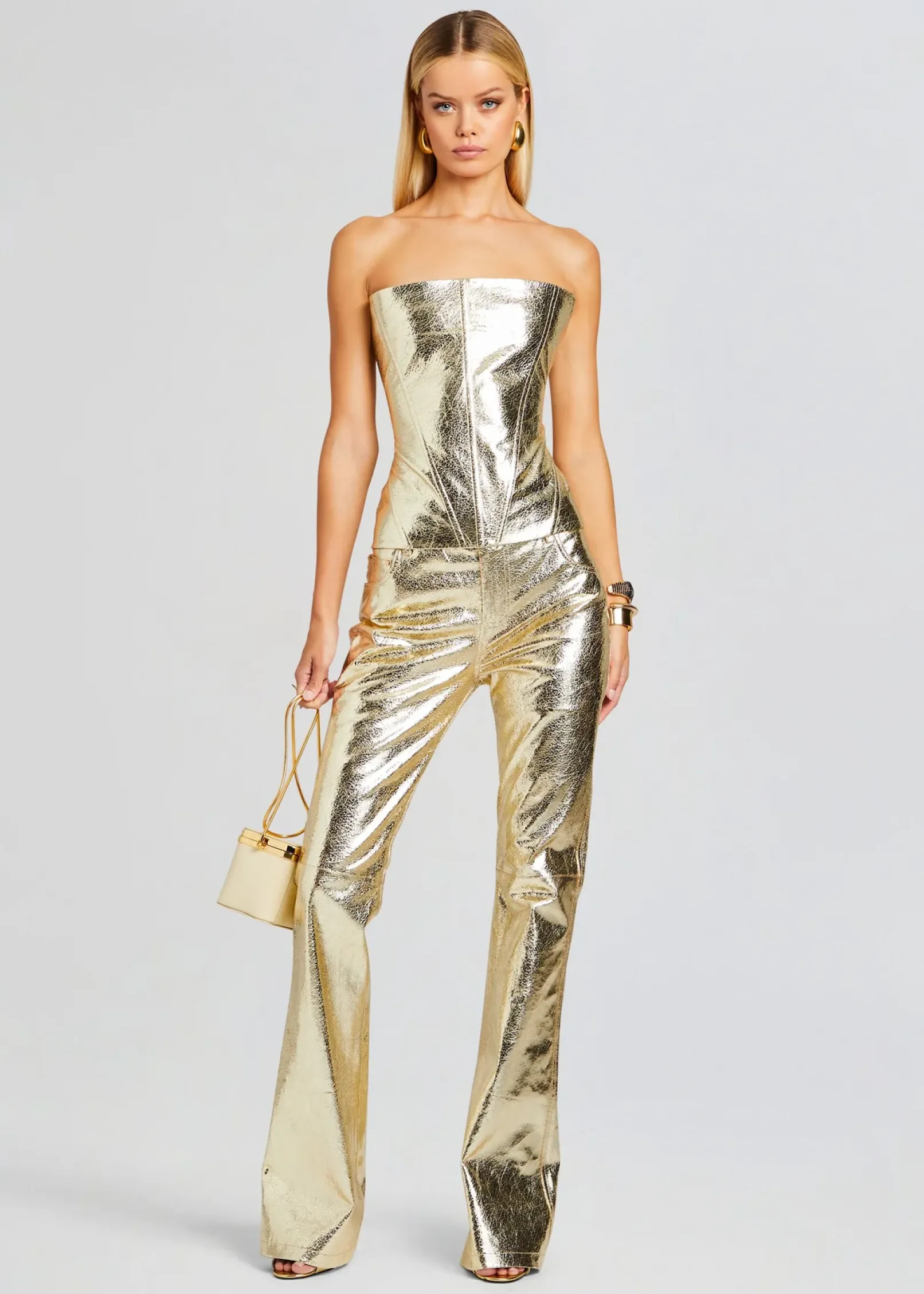 New Jenesis Leather Top Tops