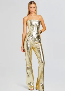 New Jenesis Leather Top Tops