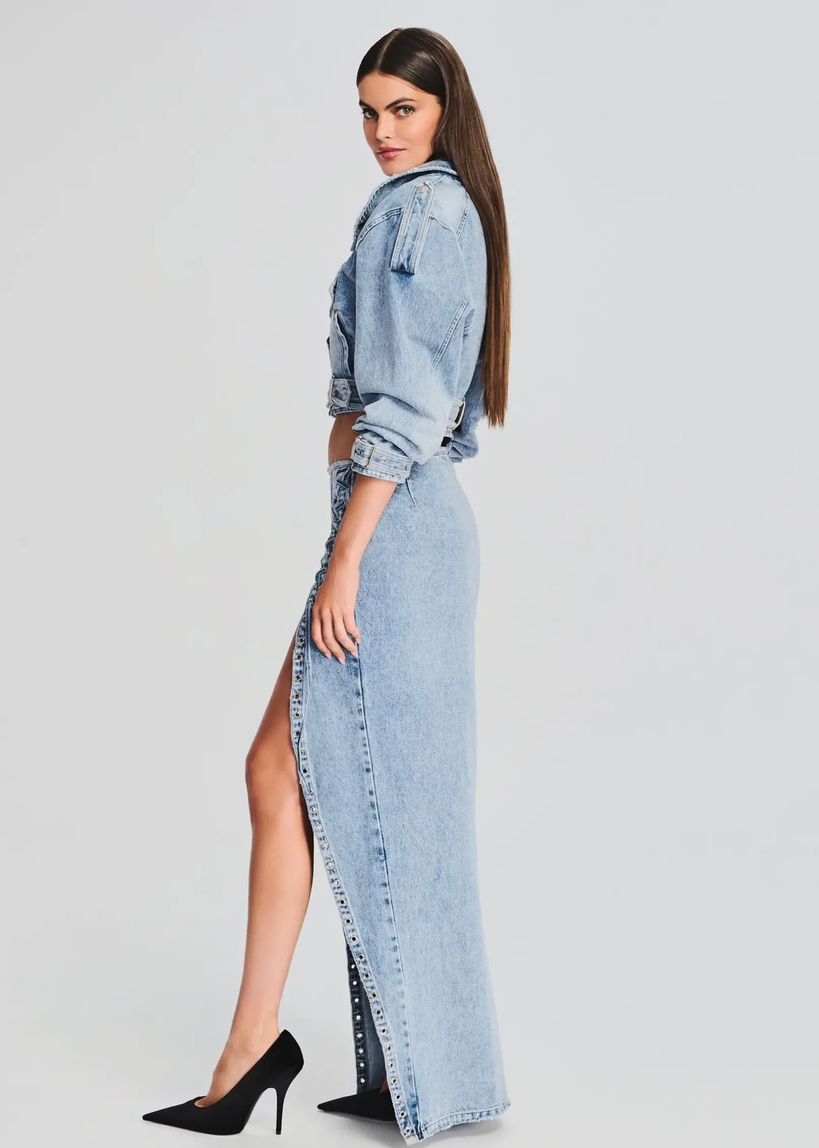 Shop Joslyn Denim Jacket Night Out