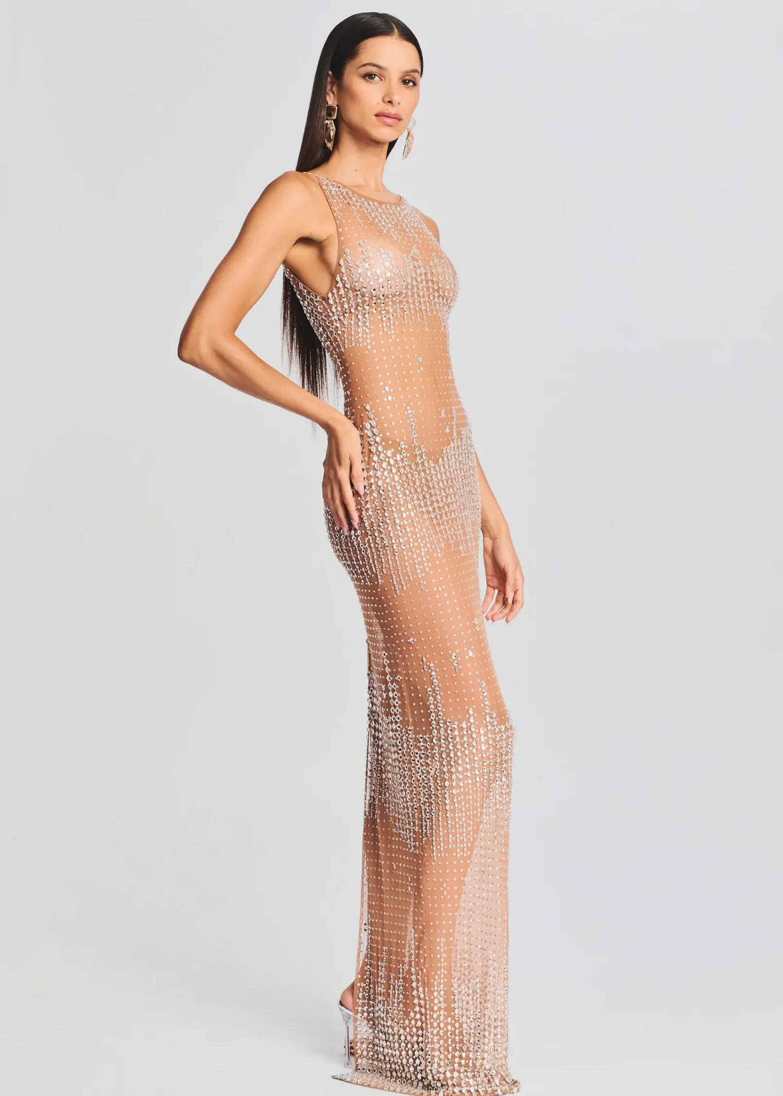 Outlet Jovie Sequin Dress Men Neutral Moments