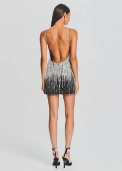Shop Juliette Embellished Fringe Dress Dresses
