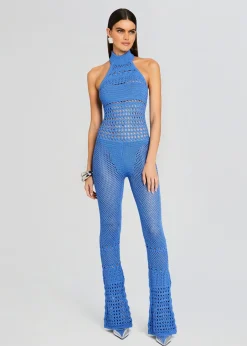 Best Kalena Knit Crochet Jumpsuit Trending