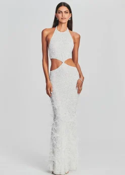 Best Sale Katerina Sequin Feather Dress Sequin Styles