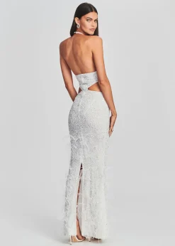 Best Sale Katerina Sequin Feather Dress Sequin Styles