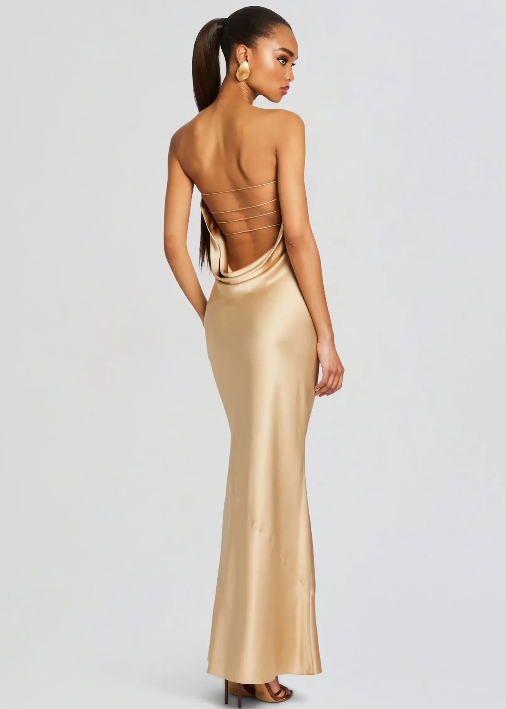 Shop Keaton Silk Dress RETROFÊTE