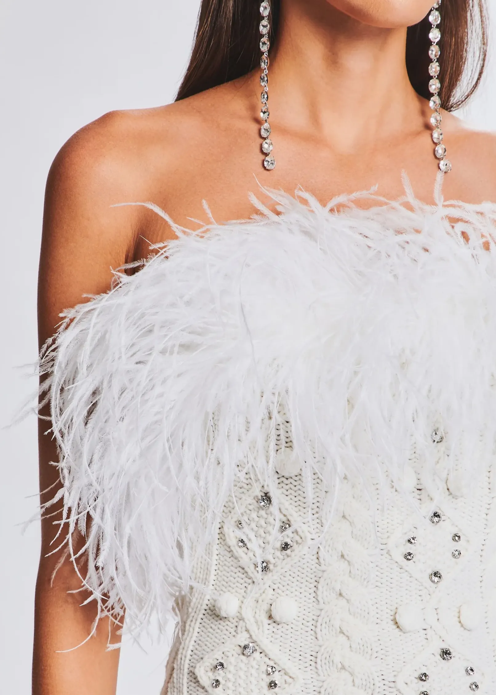 Online Kimberely Embellished Knit Dress Dresses