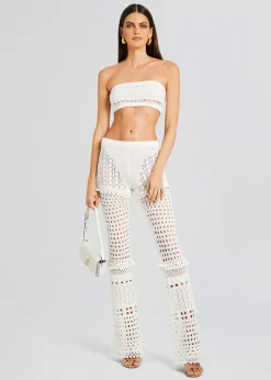 Flash Sale Kyla Knit Crochet Pant RETROFÊTE