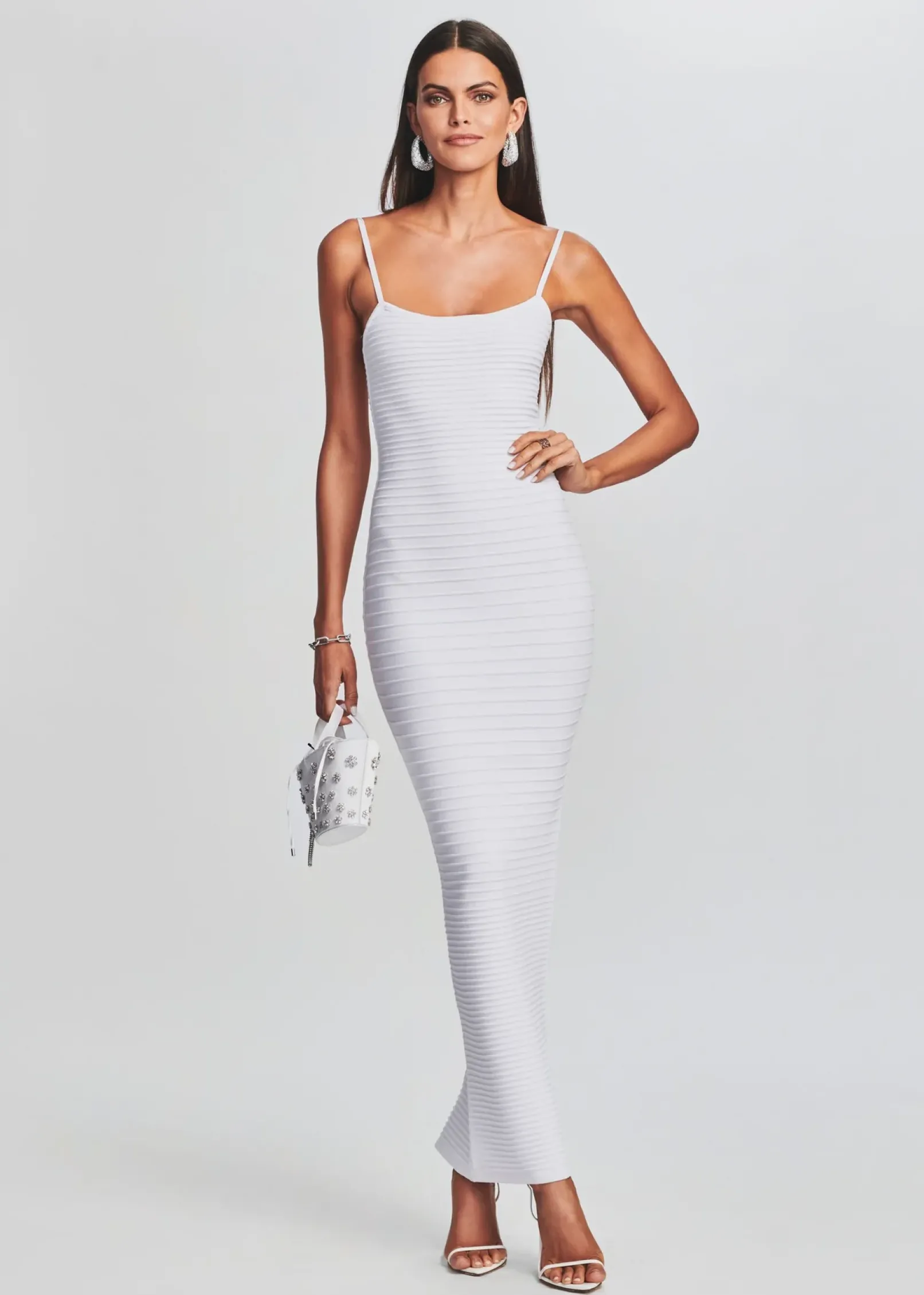 Cheap Kylie Bandage Knit Dress Honeymoon Looks