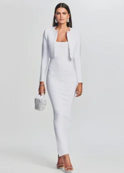Cheap Kylie Bandage Knit Dress Honeymoon Looks