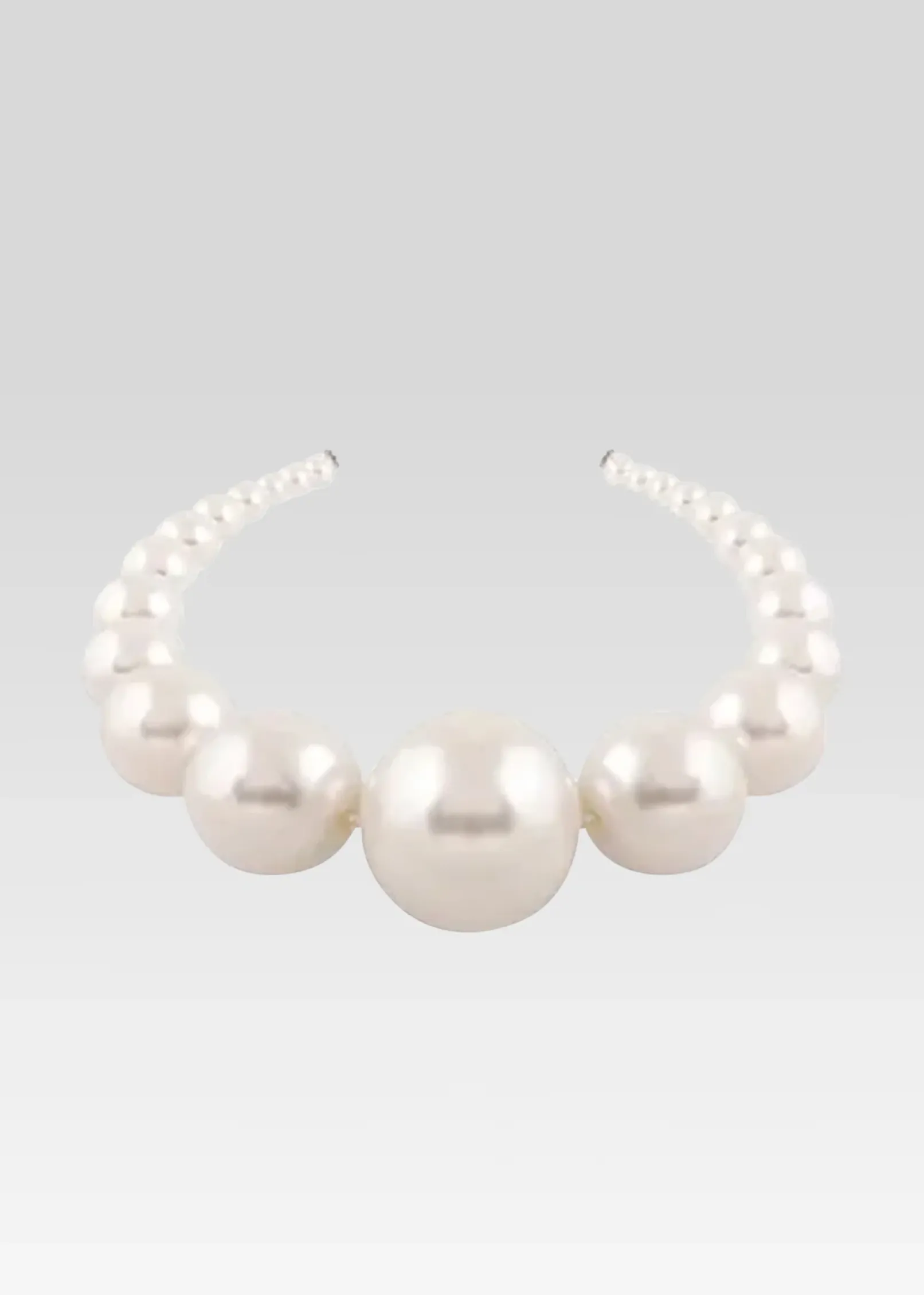 Cheap Large Venus Pearl Crown Reception Dresses