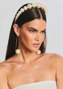 Cheap Large Venus Pearl Crown The Destination Bride