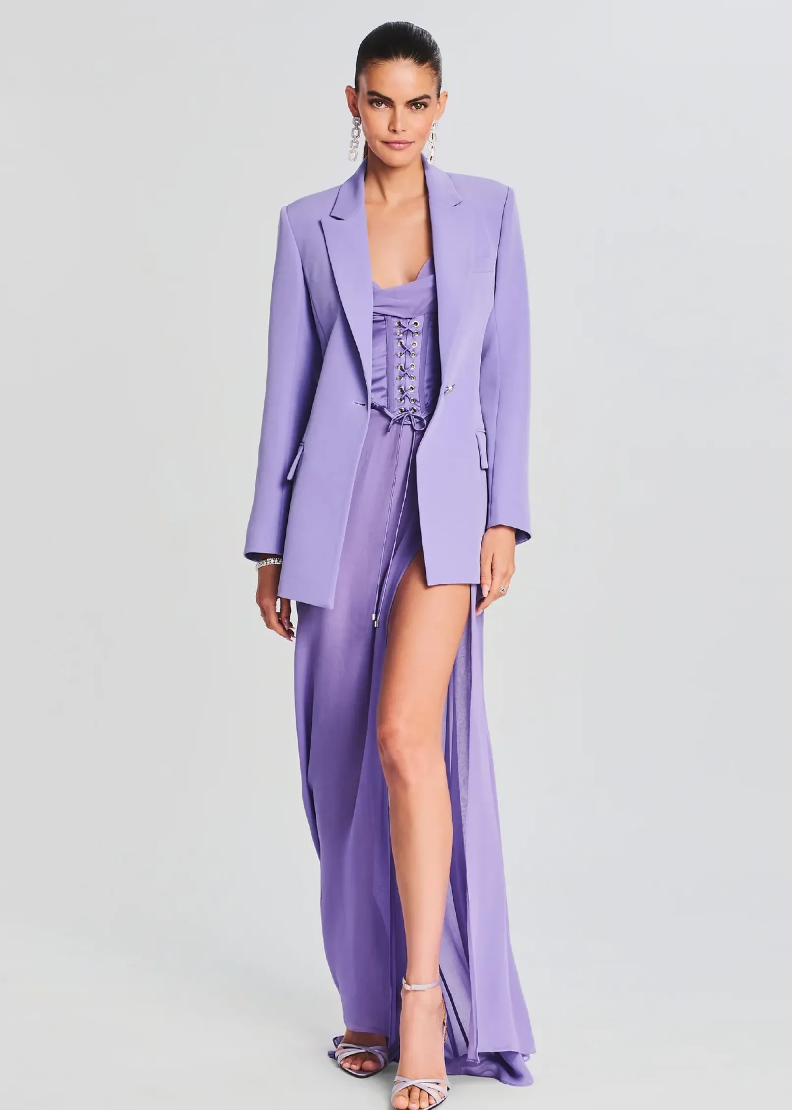 Discount Larissa Silk Corset Dress Guest Of