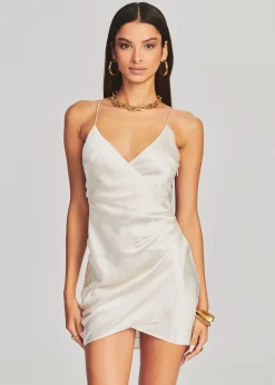 Store Leah Silk Dress The Destination Bride