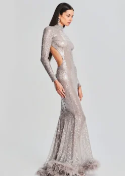 New Lenora Sequin Embellished Dress RETROFÊTE