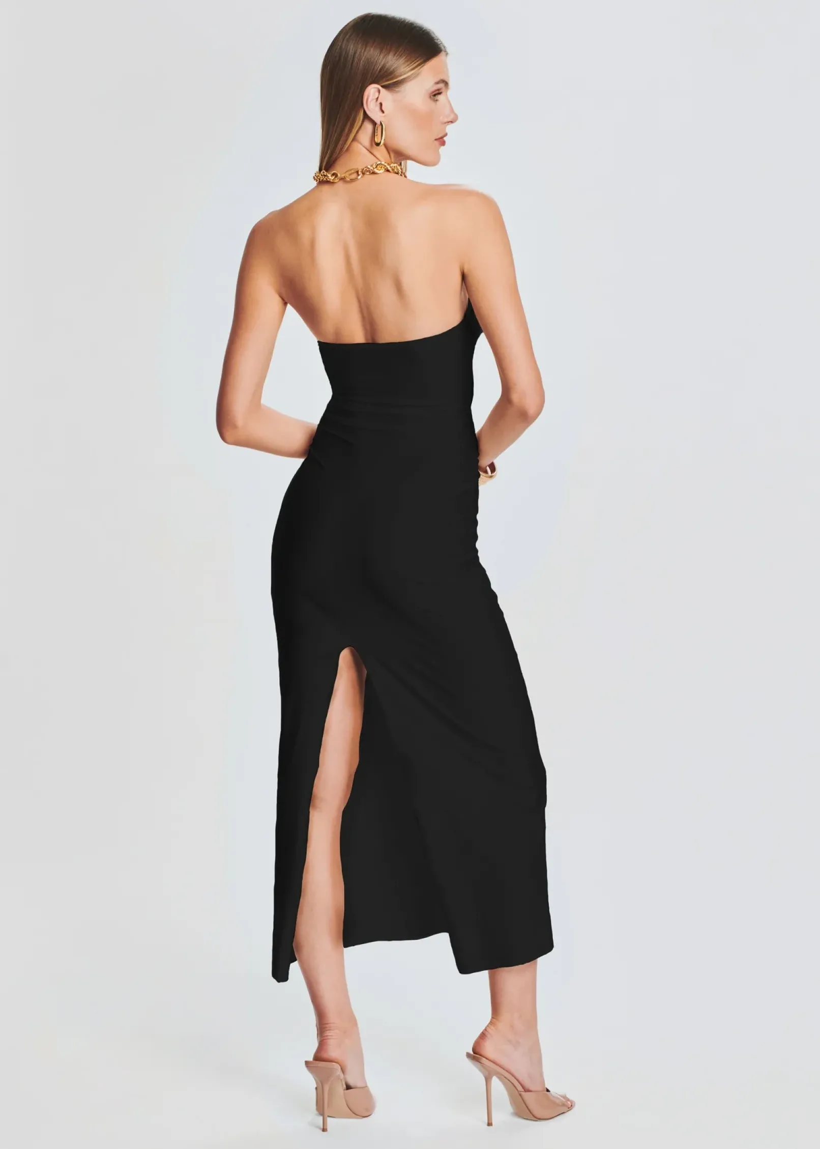 Best Sale Lily Lycra Maxi Dress Tropical Hues