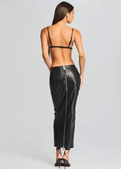 Cheap Liza Leather Skirt Best Sellers