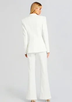 Shop Lizzy Low Rise Flared Trousers Business Chic