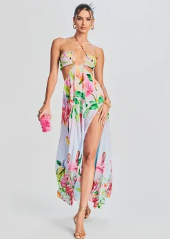 New Lora Long Dress Honeymoon Looks