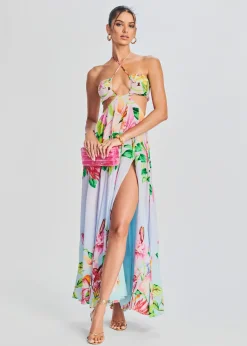 New Lora Long Dress Honeymoon Looks