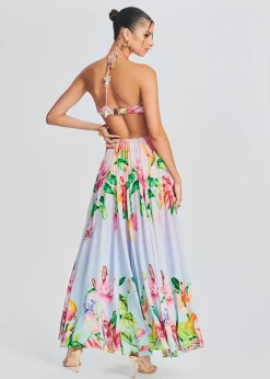 New Lora Long Dress Honeymoon Looks