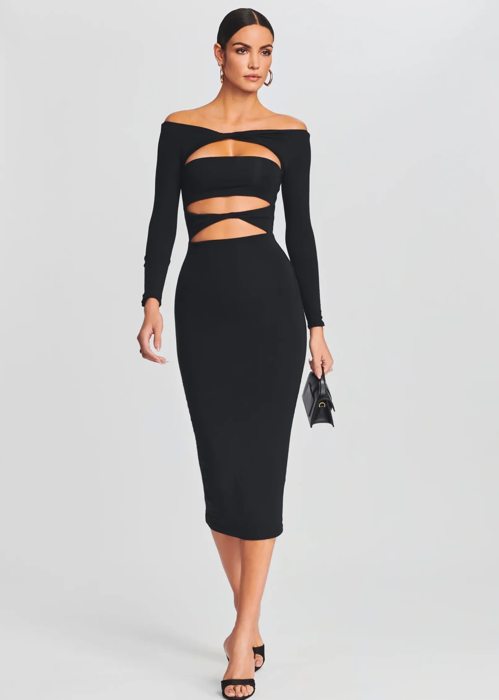 Hot Lotus Dress Midi