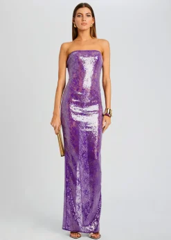 Best Sale Lucia Sequin Lace Dress Tropical Hues
