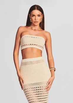 Best Sale Luiz Knit Crochet Top Tops