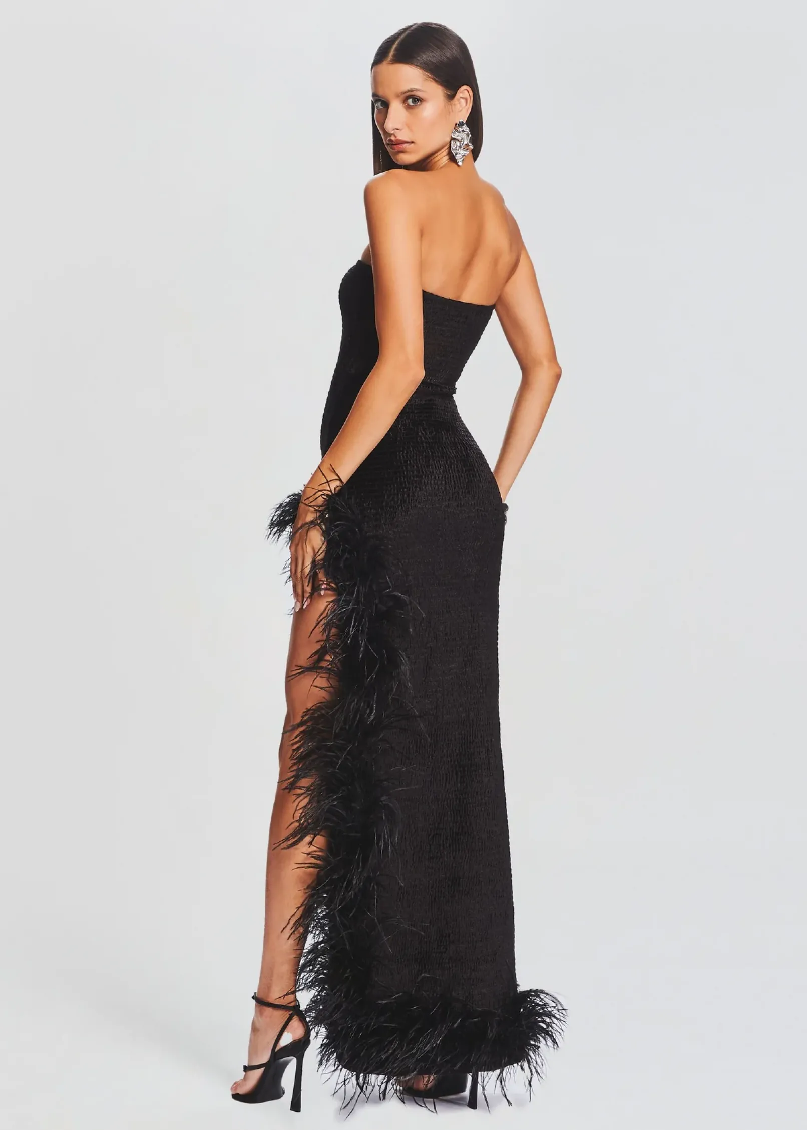 Best Sale Lula Feather Dress Guest Of