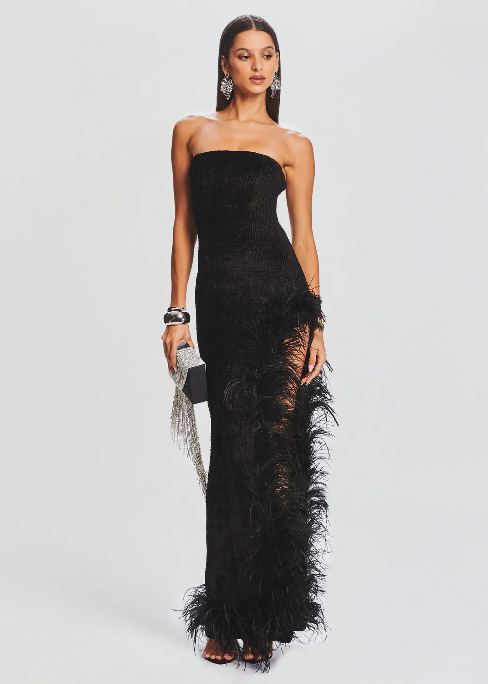 Hot Lula Feather Dress RETROFÊTE