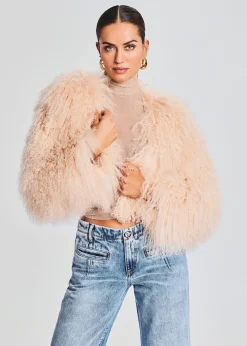 New Luxe Fur Jacket Men Neutral Moments