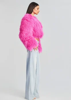 Discount Luxe Fur Jacket Outerwear